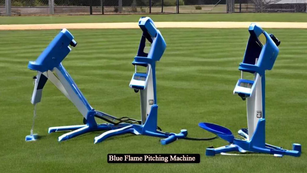 Blue Flame Pitching Machine